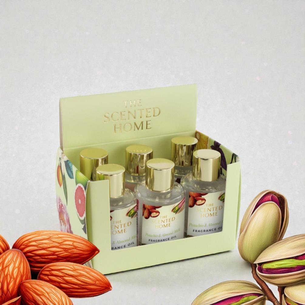 Ashleigh & Burwood Pistachio & Almond Milk Fragrance Oil 10ml Extra Image 1